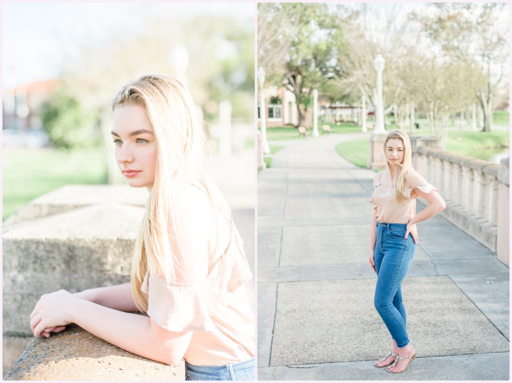 High school senior photographer | Girl senior photographer | Winter Garden seniors